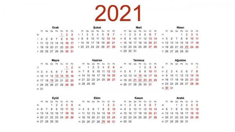 AÖL 2020-2021 Kayıt ve Sınav Takvimi