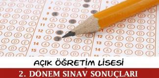 2018 2. dönem sınav sonucu